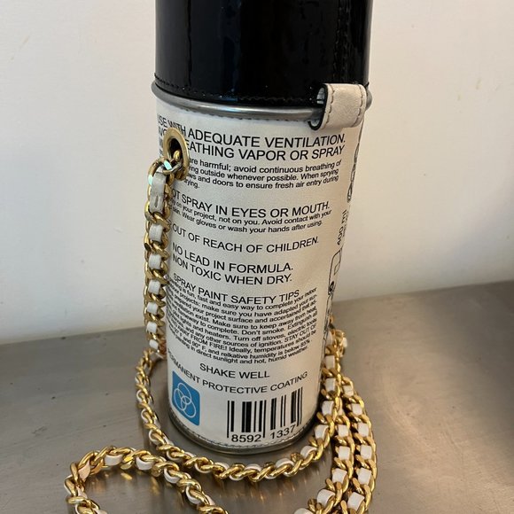 moschino spray paint bag